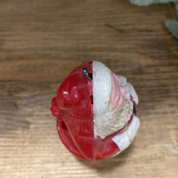 Vintage Christmas Santa Claus Ornament Bulb Cover Celluloid - Picture 4 of 4